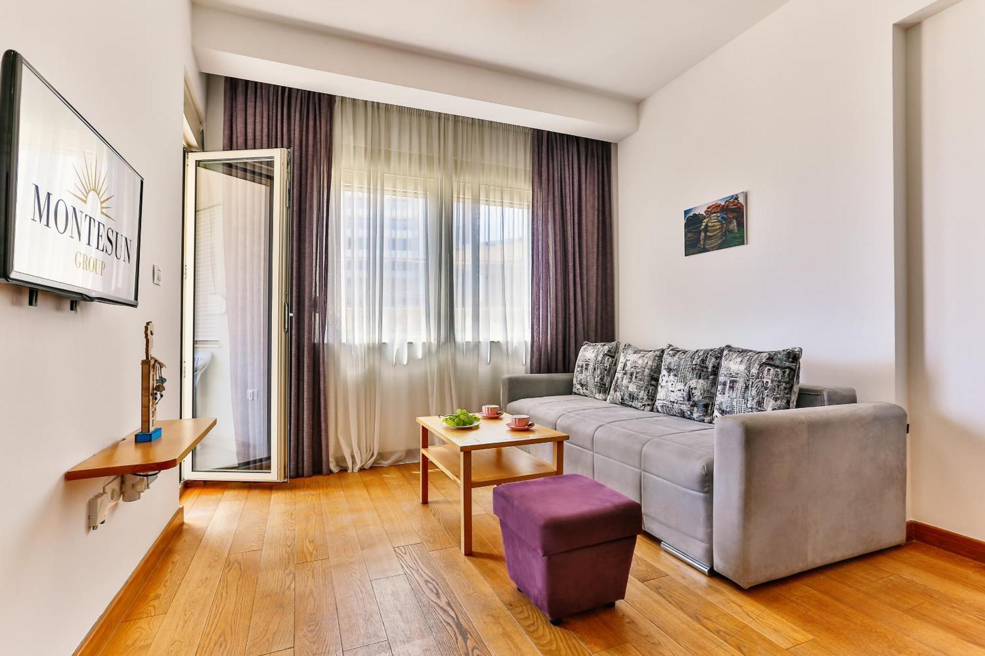 Montesun Apartments Budva Rum bild