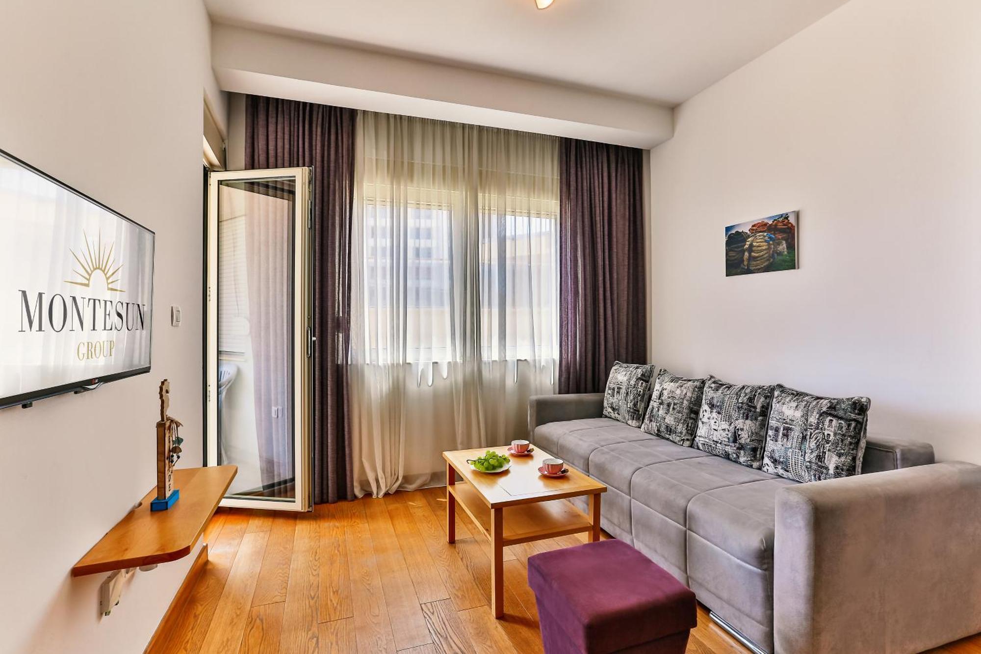 Montesun Apartments Budva Rum bild