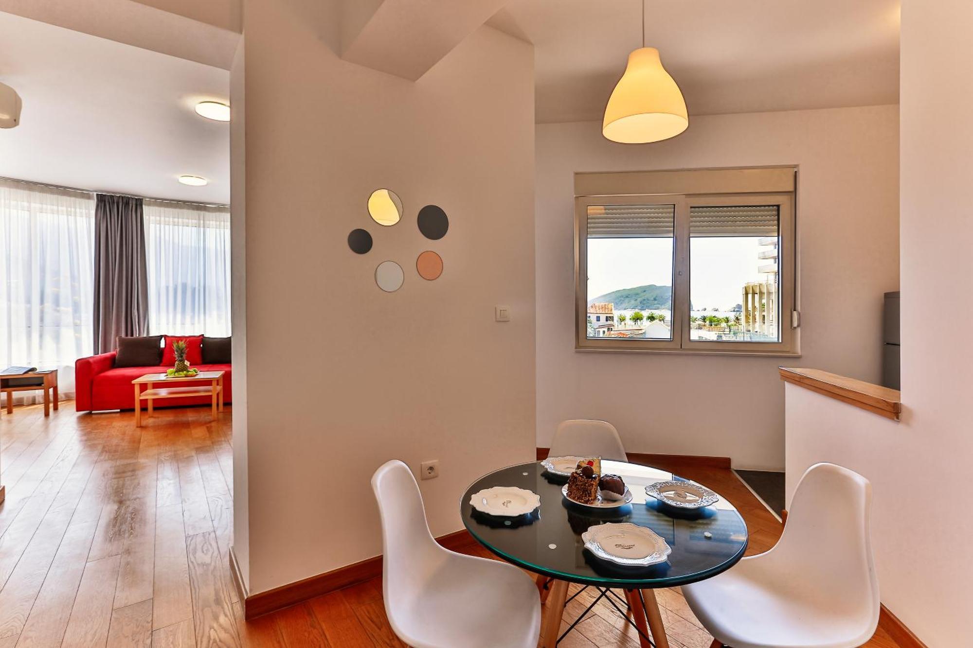 Montesun Apartments Budva Rum bild